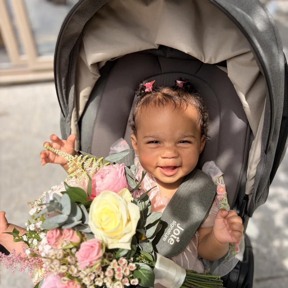 A customer keepsake photo
