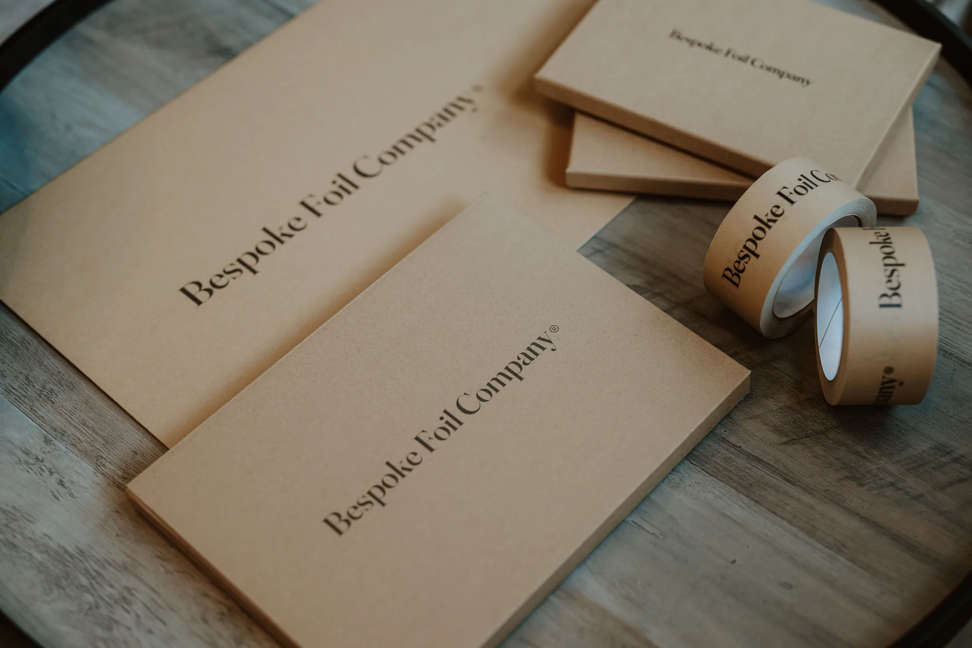 Kraft packaging, plastic free
