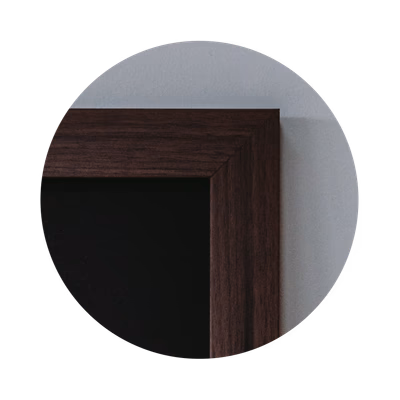 Walnut frame