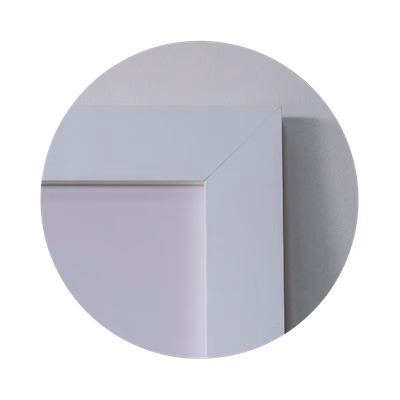 White frame